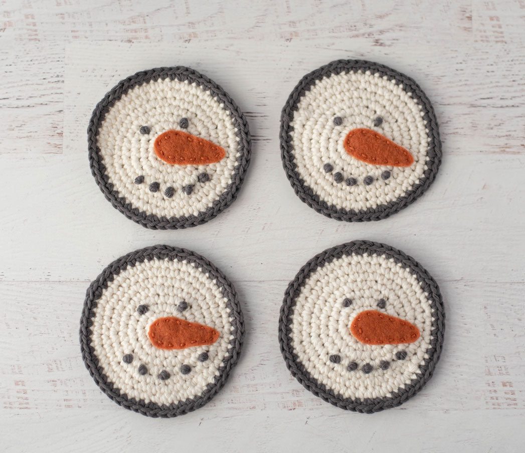 Snowman Coasters