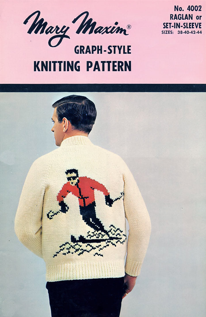 Ski Sweater Pattern – Mary Maxim