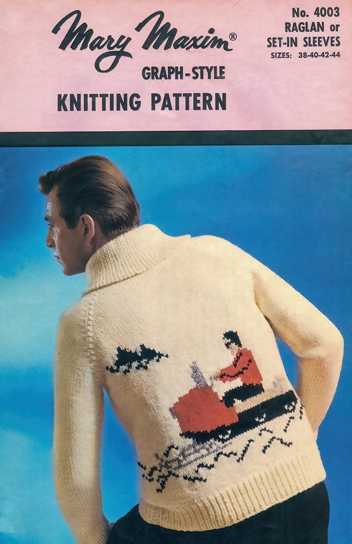 Snowmobile Cardigan Pattern