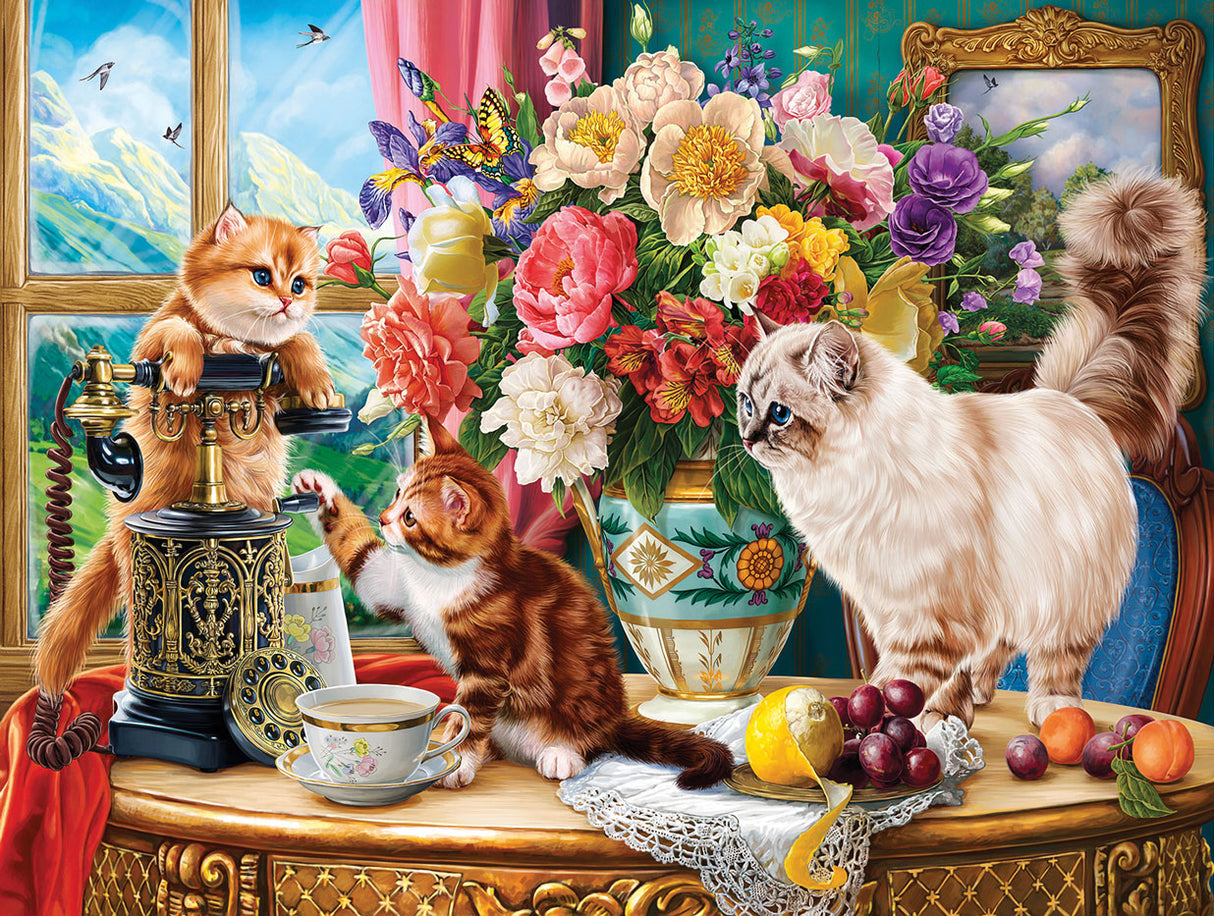 Family Cats Jigsaw Puzzle