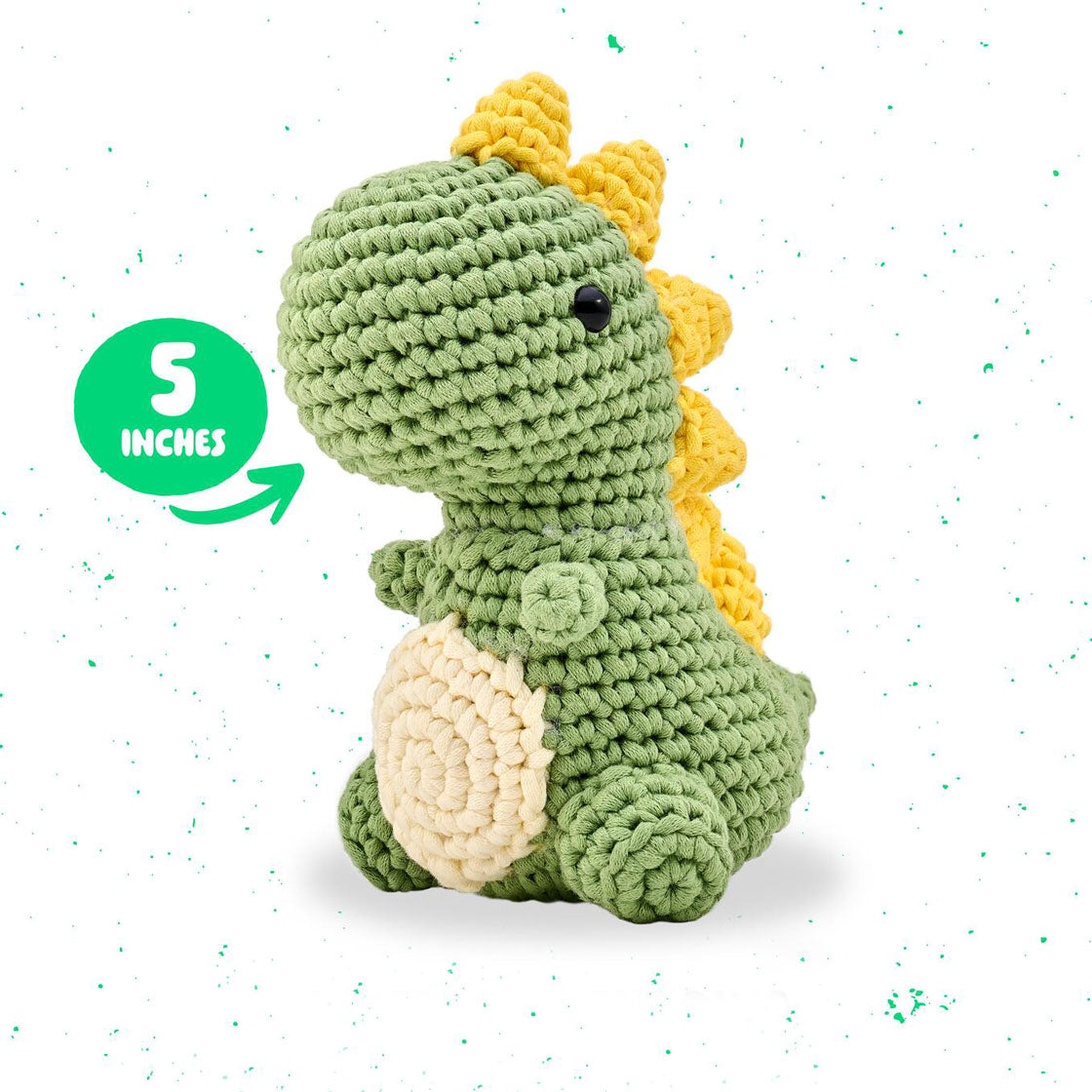 Dan the Dino Amigurumi Kit