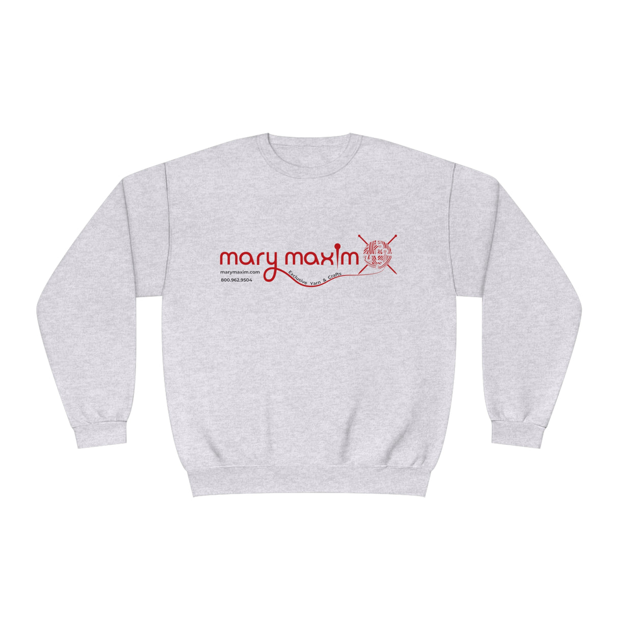 Sweat-shirt Mary Maxim Crewneck - Logo rouge - Unisexe