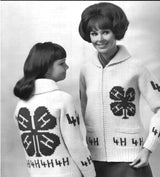 Children's 4H Club Cardigan Pattern