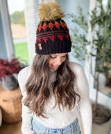 Autumn's Charm Mosaic Hat