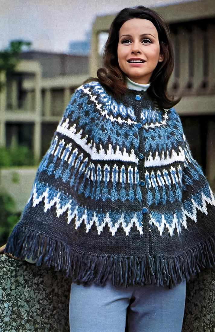 Ladies' Poncho Pattern