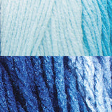 Couverture en tricot dynamique ombré