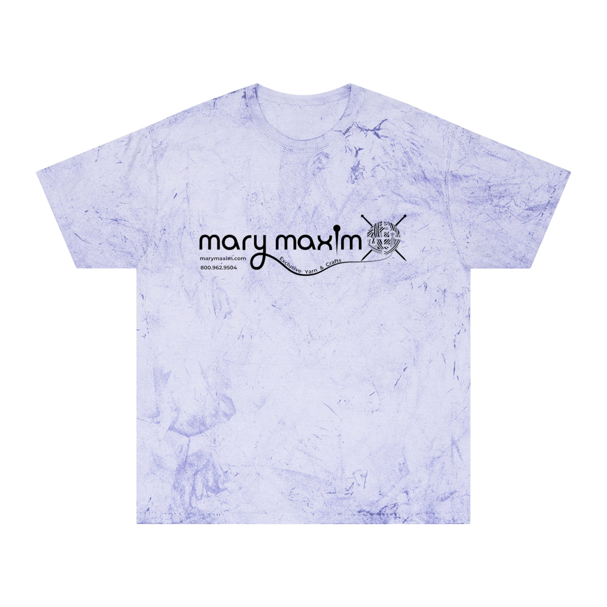 T-shirt unisexe Color Blast de Mary Maxim - Unisexe