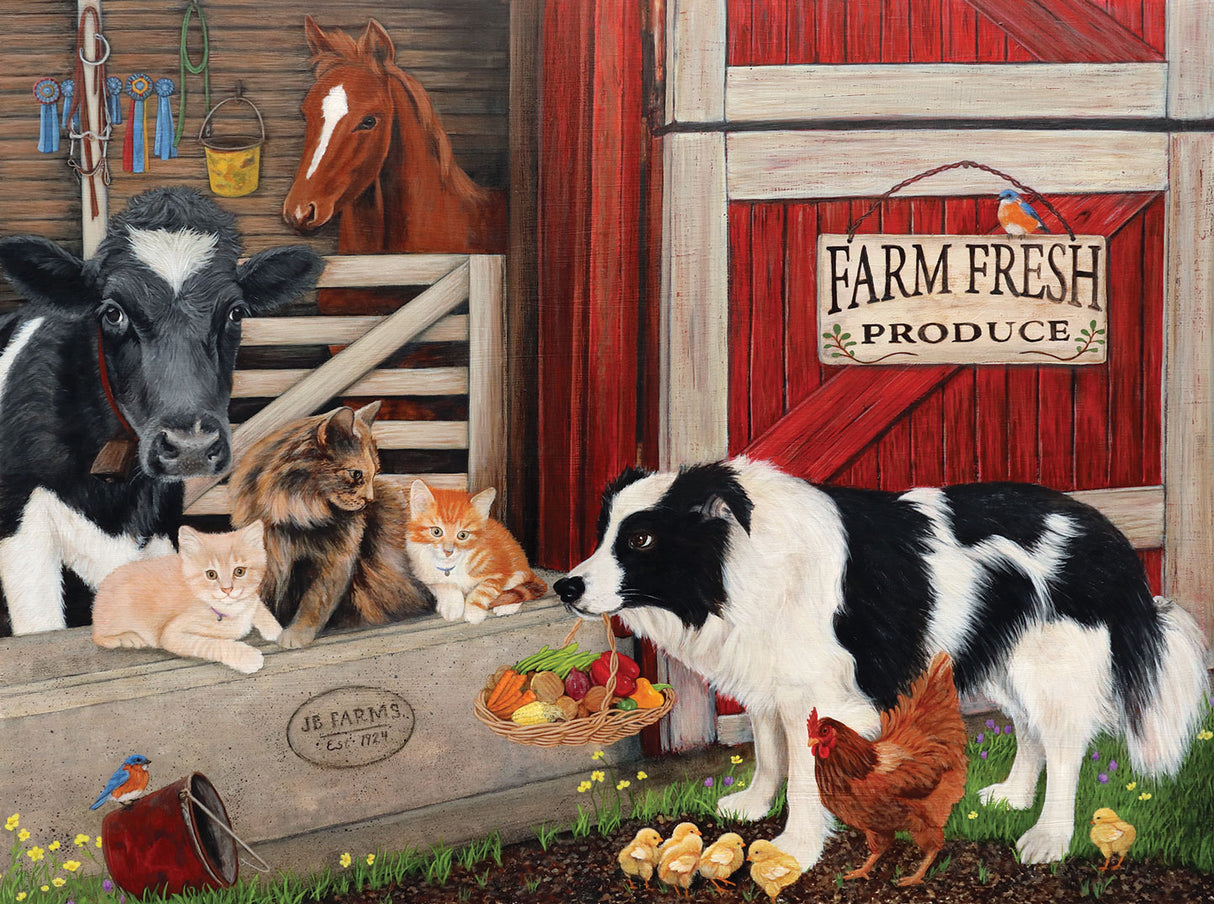 Puzzle de la ferme JB