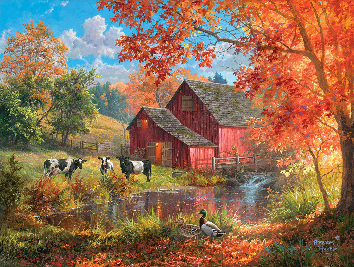 Farm Pond Jigsaw Puzzle