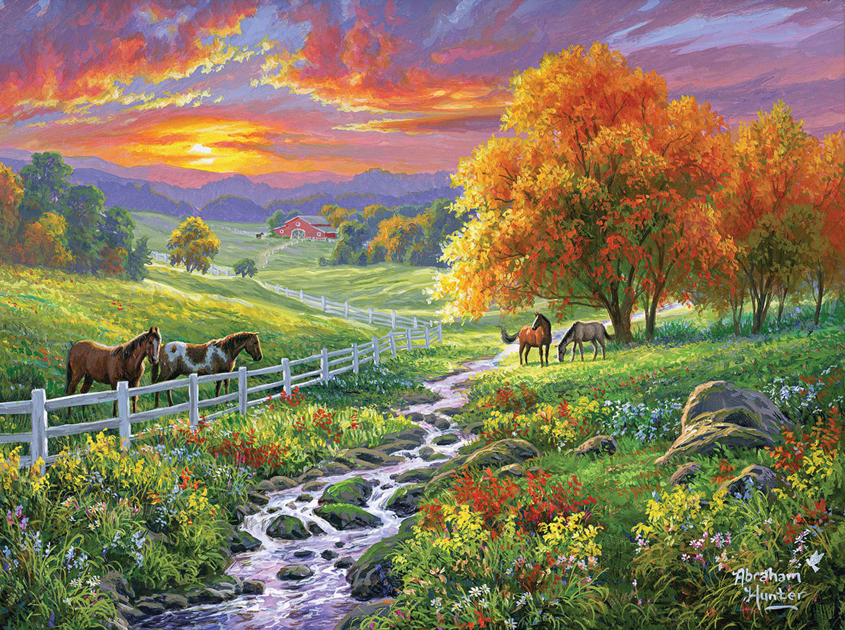 September Pasture Jigsaw Puzzle