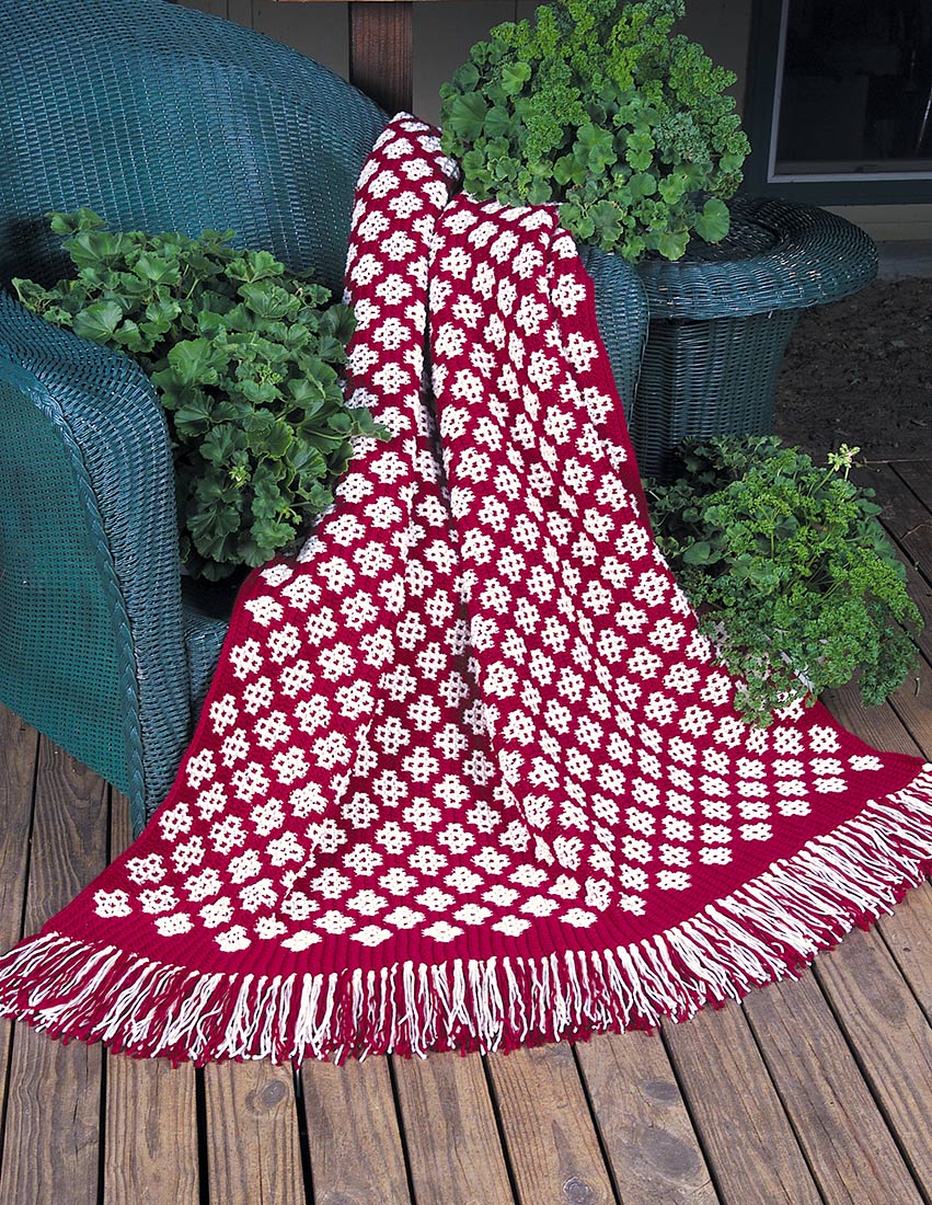 Queen of Diamonds Afghan Pattern