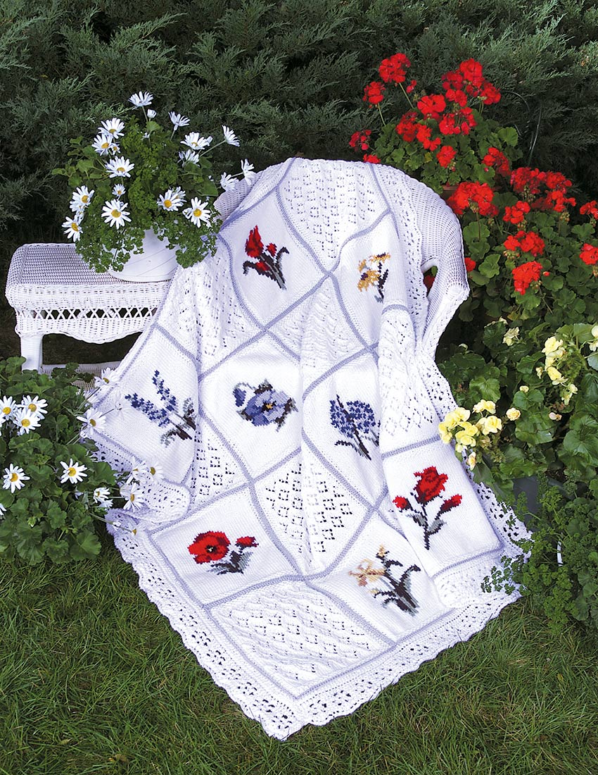 Perennial Garden Afghan Pattern