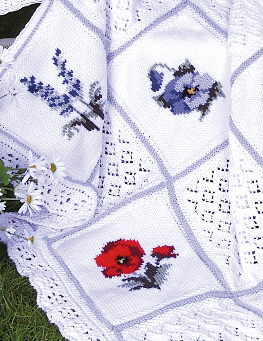 Perennial Garden Afghan Pattern