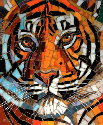 Stained Glass Tiger Jigsaw Puzzle – Mary Maxim