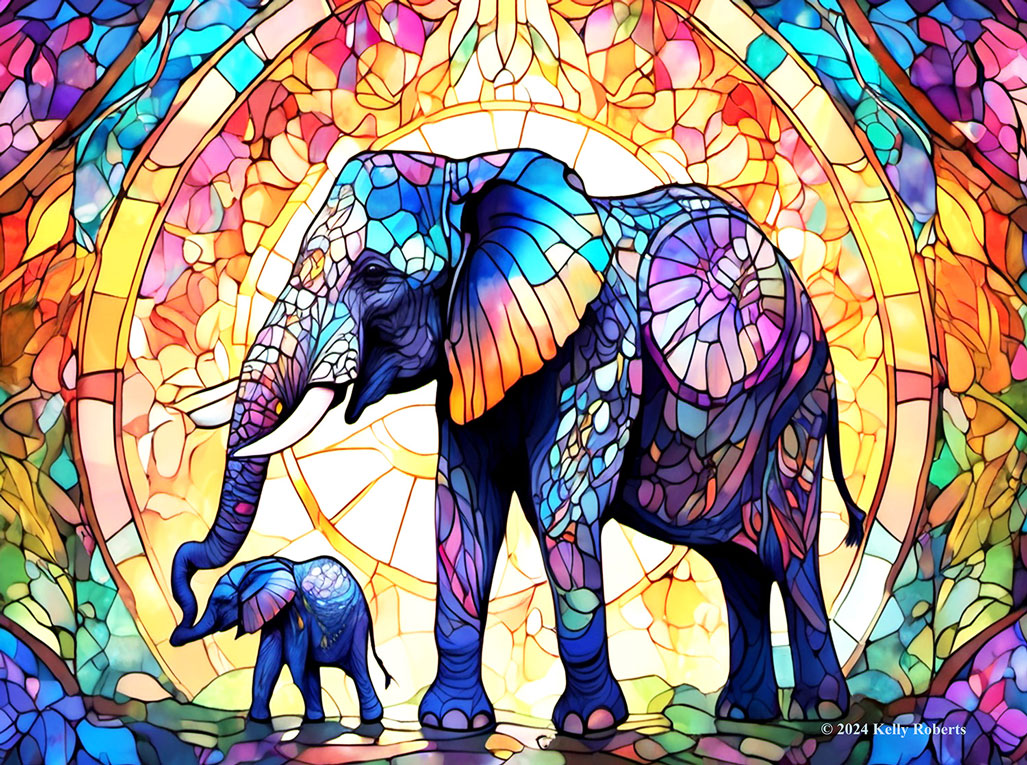 Elephants Jigsaw Puzzle