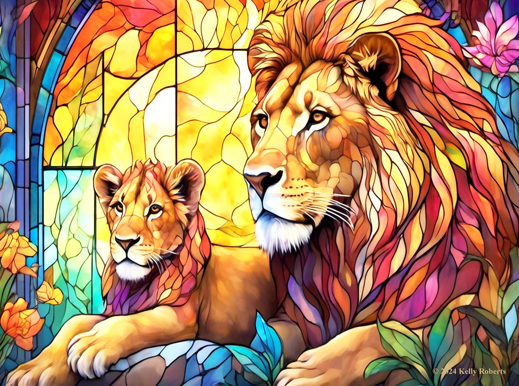 Lion Family Jigsaw Puzzle