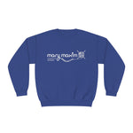 Sweat-shirt Mary Maxim Crewneck - Logo blanc et noir - Unisexe