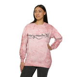 Sudadera con cuello redondo Mary Maxim Color Blast - Unisex