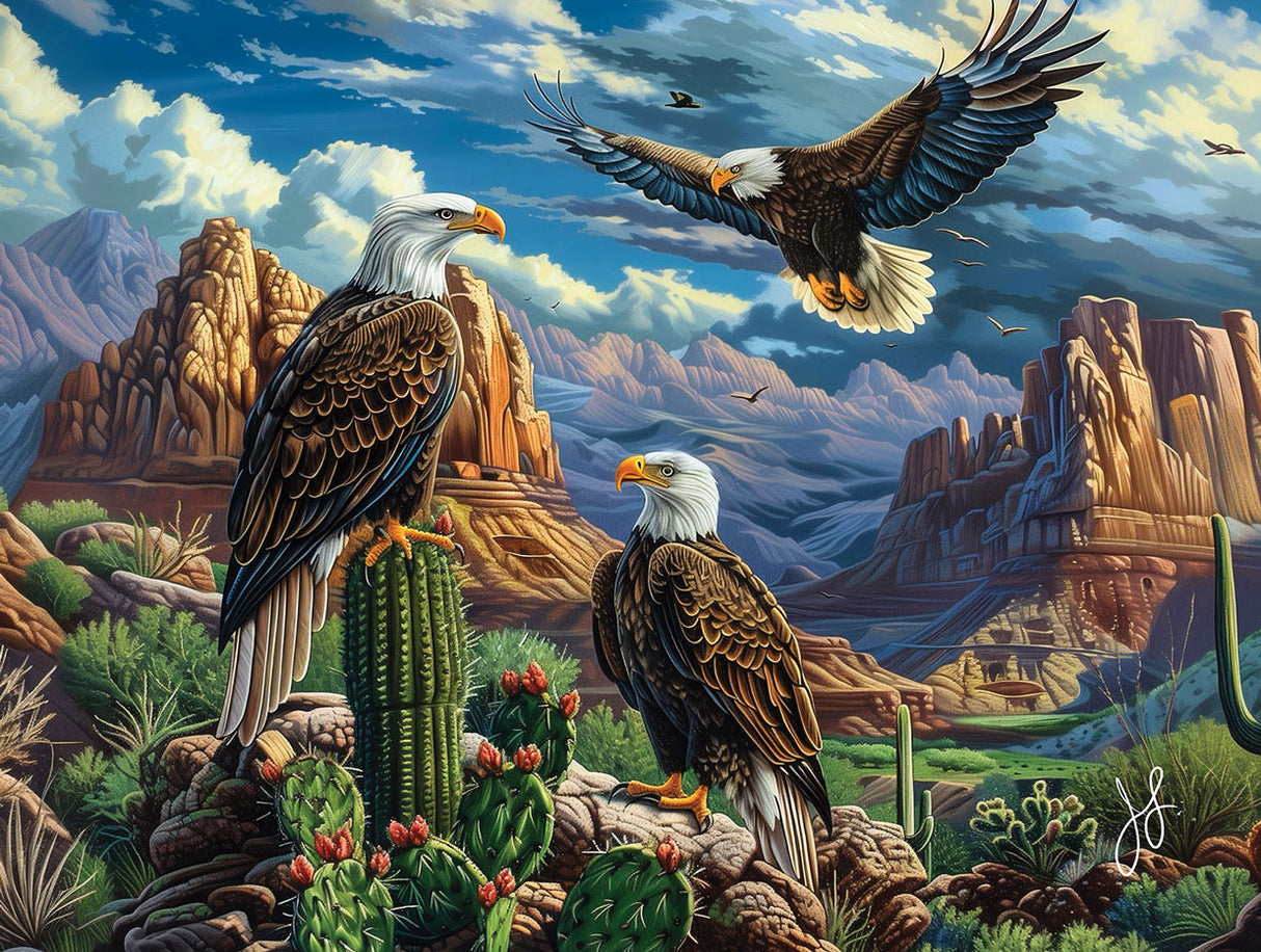 Eagle Dune Jigsaw Puzzle