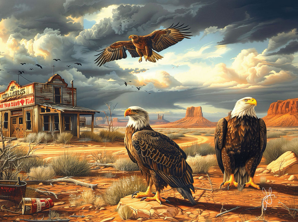 Watchers of the Desert Jigsaw Puzzle