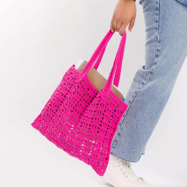 Mesh tote bag pattern hot sale