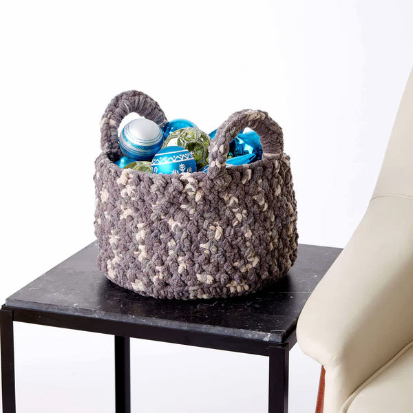 Free Woven Look Crochet Basket Pattern