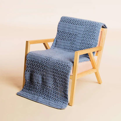 Free Crochet Simple Framed Blanket Pattern
