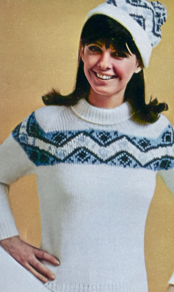 Child's Pullover & Toque Pattern