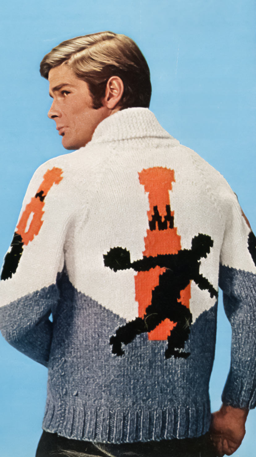 10 Pin Bowling Sweater Pattern