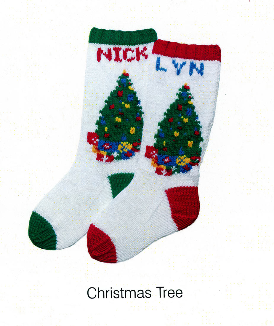 Christmas Tree Stocking Pattern