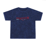 Mary Maxim Mineral Wash T-Shirt - Red Logo -  Unisex