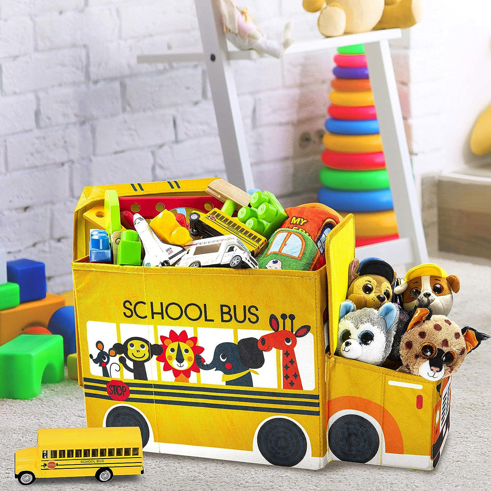 Yellow bus toy offers