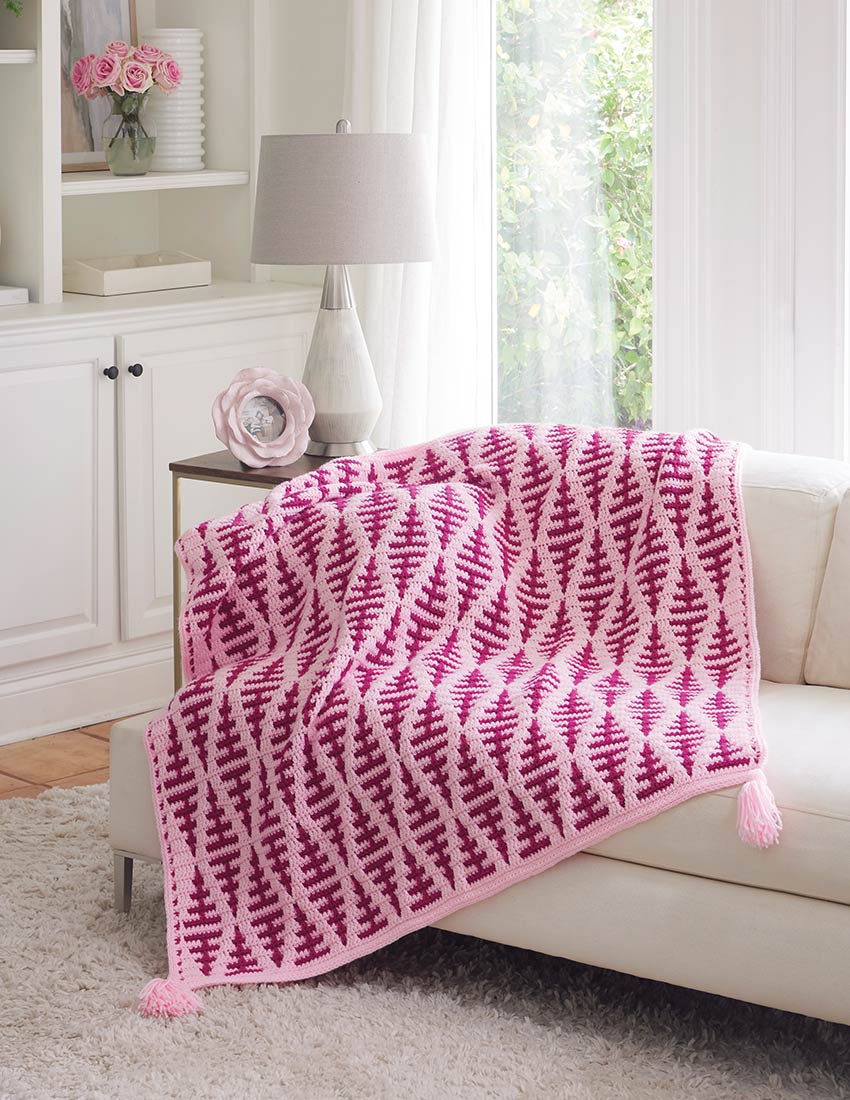 Think Pink Blanket Pattern