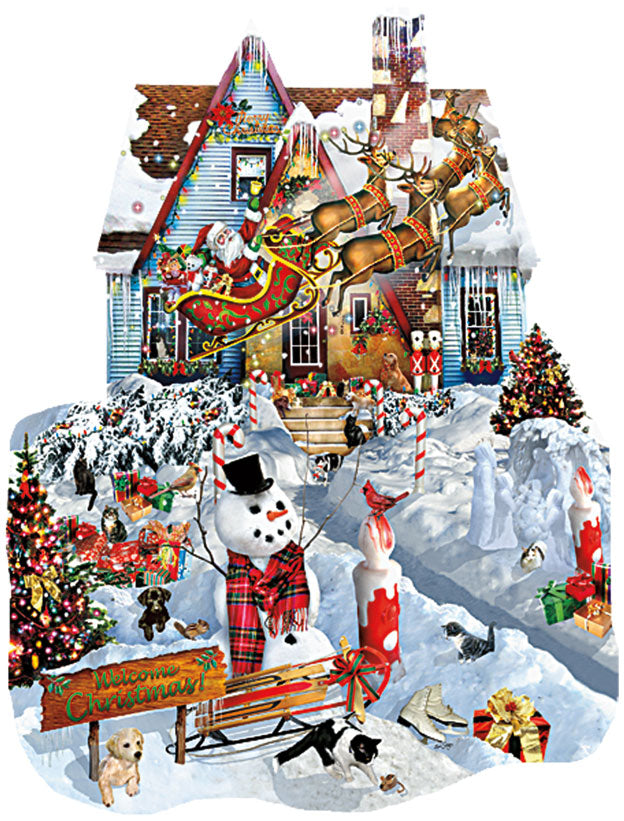 Christmas at Our House Jigsaw Puzzle