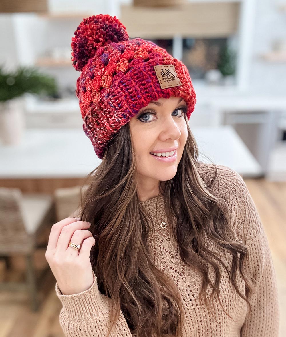 Chunky Granny Stitch Hat