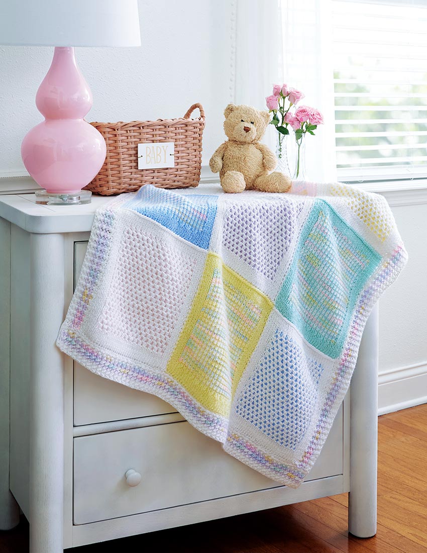 Peek-A-Boo Baby Blanket Pattern