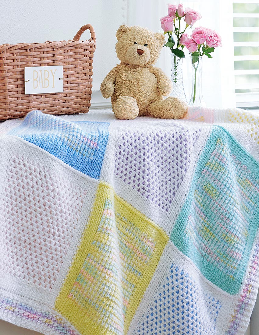 Peek-A-Boo Baby Blanket Pattern