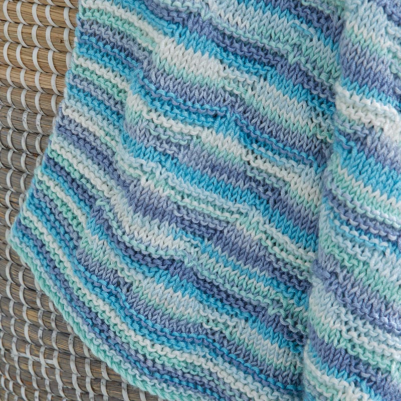 Softest Ever Knit Baby Blanket Pattern