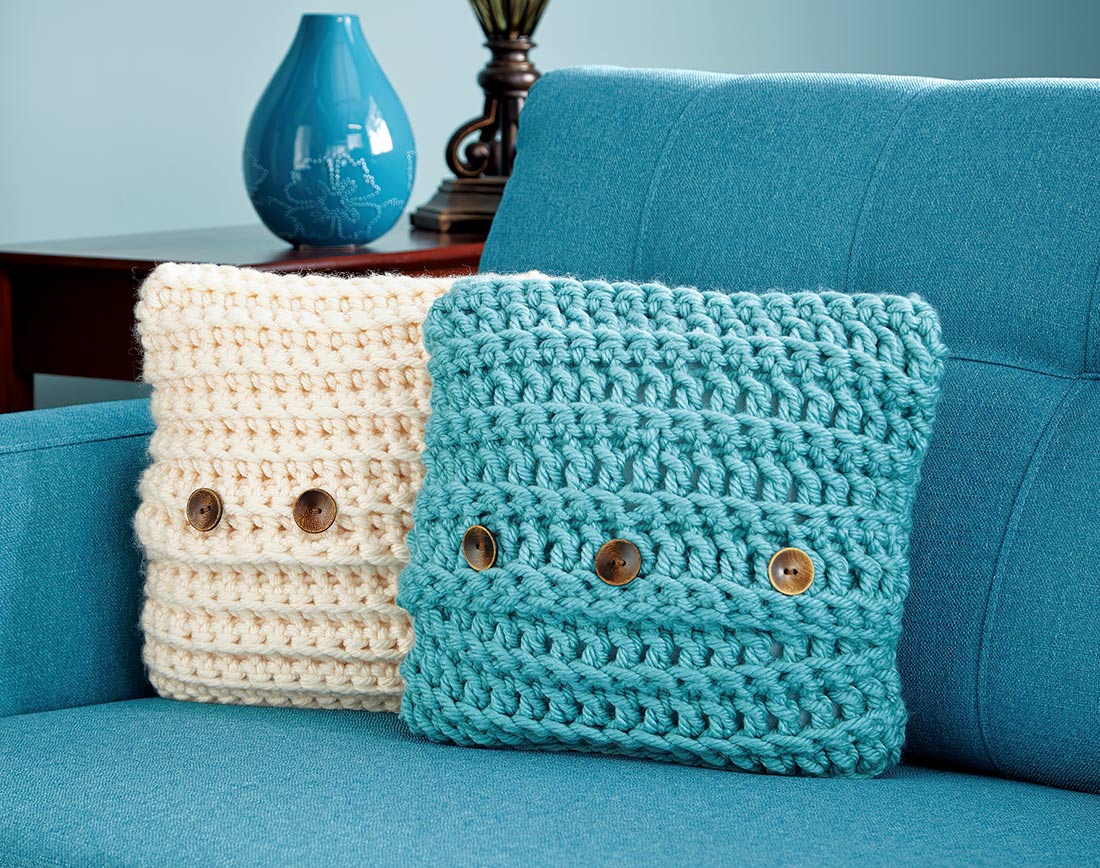 Quick Crochet Pillow Cover Pattern