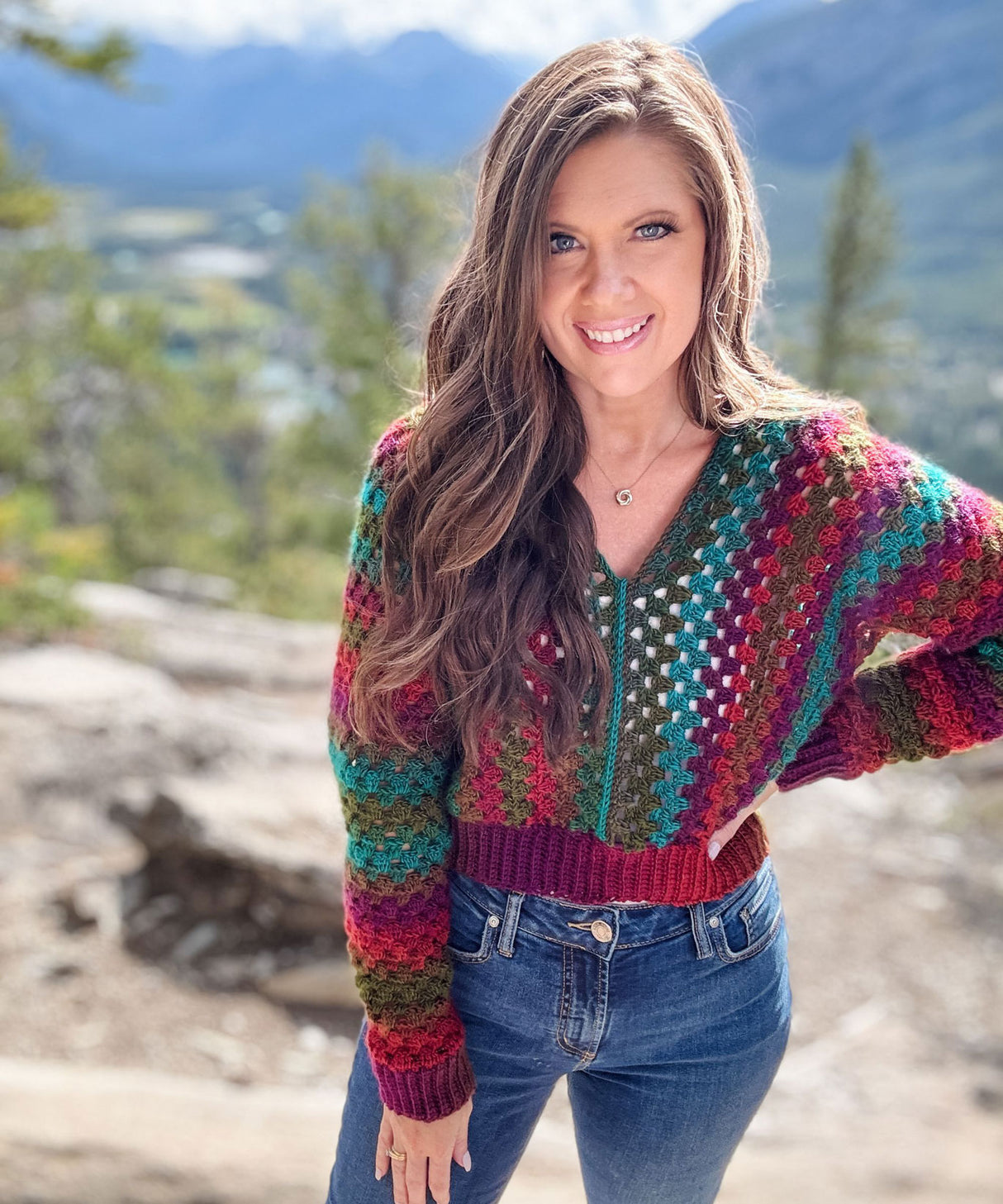 Wapta Falls Crop Length Pullover