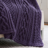 Diamonds & Cables Blanket