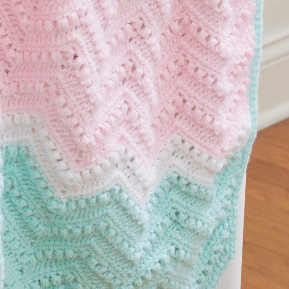 Clustered Chevron Blanket Pattern