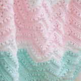 Clustered Chevron Blanket Pattern