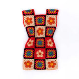 Free Red Heart Crochet Flower Frock Pattern