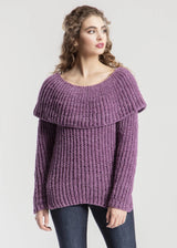 Free Andromeda Cowl Neck Sweater Pattern