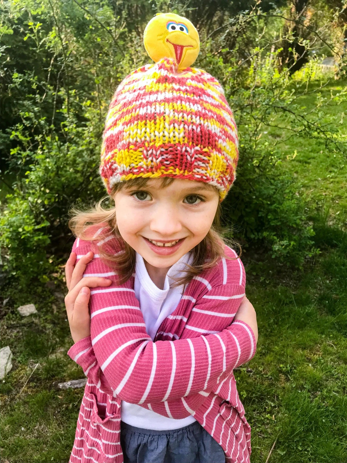 Big knit hat patterns deals