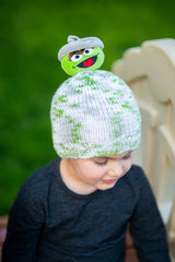 Modèle de bonnet en tricot Grouch gratuit