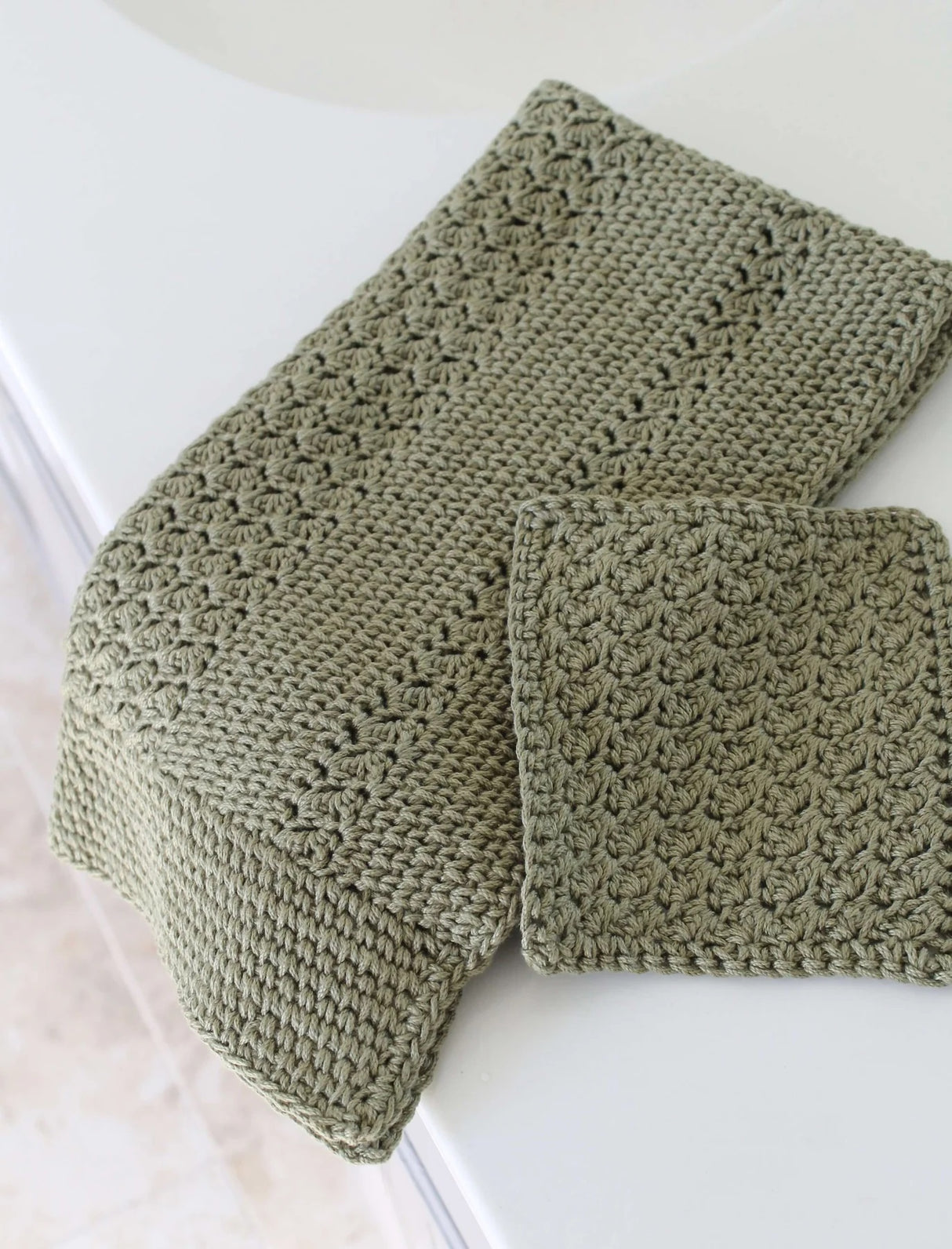 Free Grit Stitch Wash Set Pattern