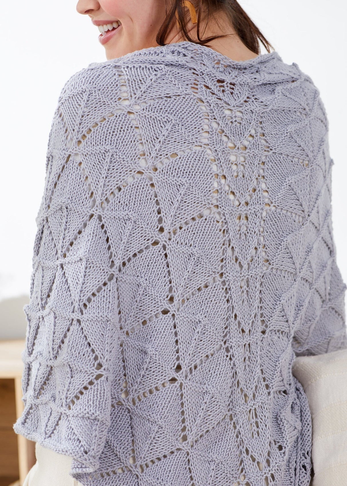 Free Silver Leaf Shawl Pattern