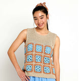 Free Granny Square Crochet Top Pattern